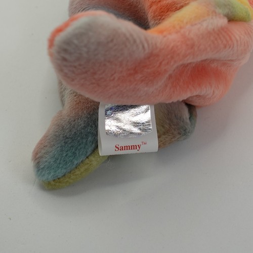 TY Beanie Baby SAMMY the Bear Gasport variante ortográfica con protector de etiqueta - Imagen 7 de 8