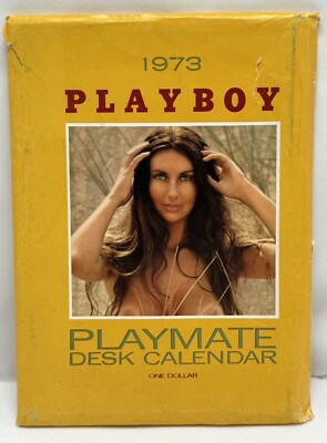 1973 Playboy Playmate Pinup Calendar with Sleeve