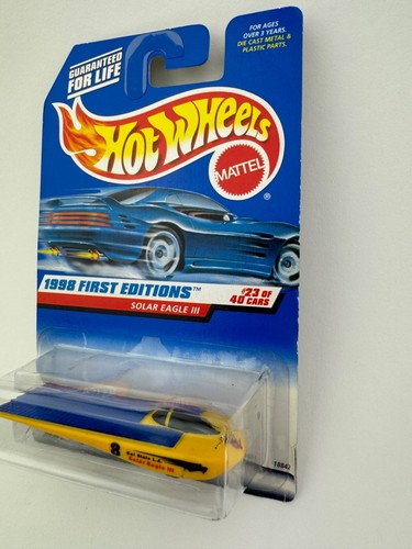 Hot Wheels 1998 First Editions Solar Eagle III Vintage 1997 - Picture 3 of 7