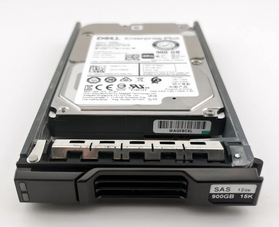 Dell 436D2 Compellent 900GB 12G SAS 15K rpm SFF (2.5-inch) Hard Drive - Image 2 of 3