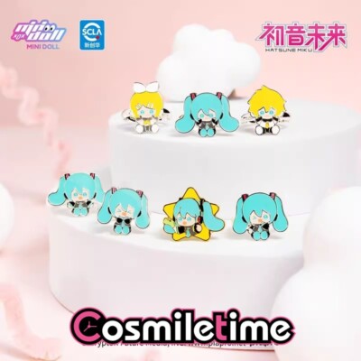 Bague Anneau Réglable Hatsune Miku Project Sekai - Accessoire Cosplay Et Bijou Fan