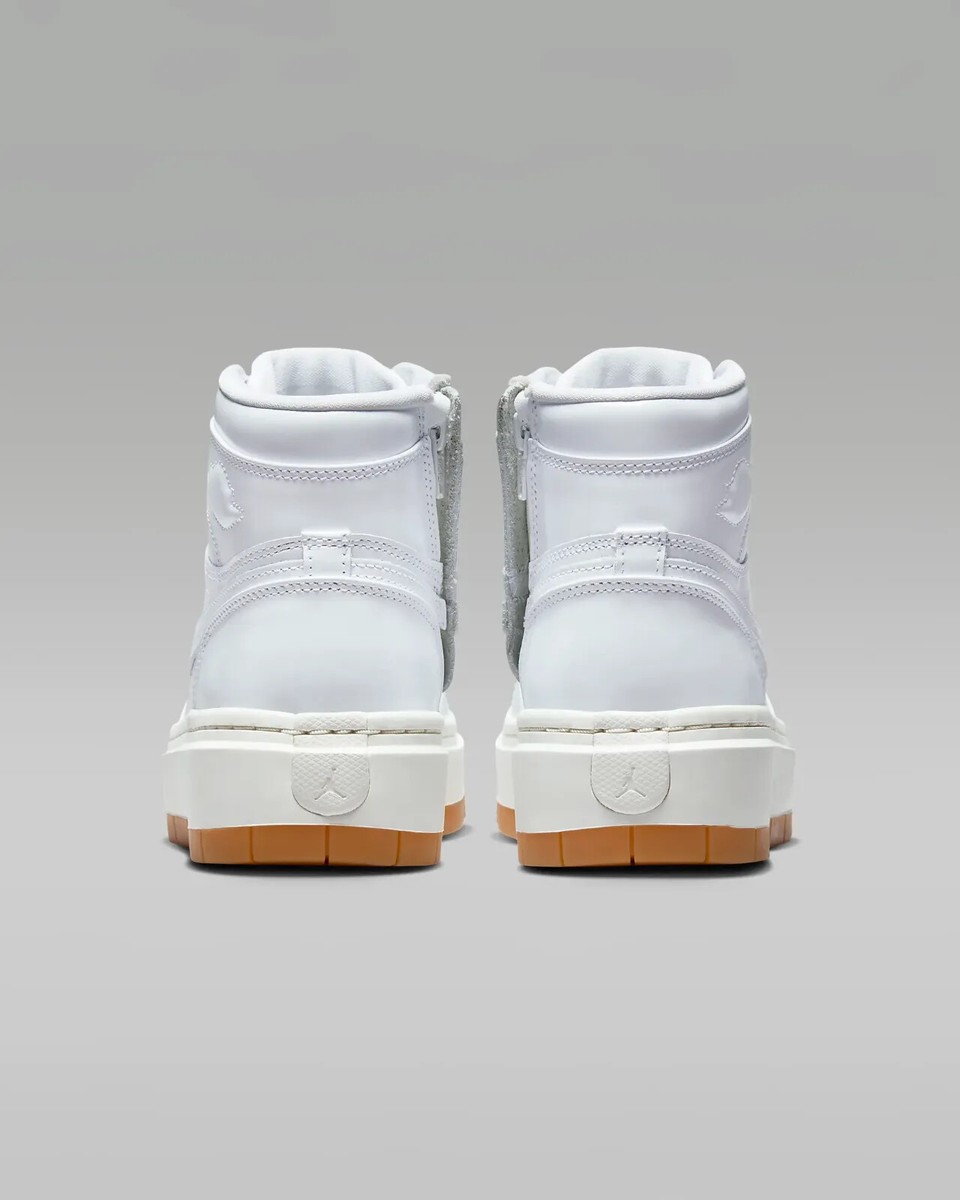 スニーカー Nike Air Jordan 1 Elevate High SE White Gum FB9894-100 New Nike Women's Air Jordan 1 Elevate Hi SE Shoes - White