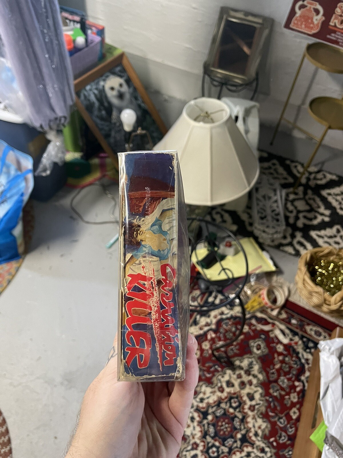 Carnation Killer VHS rare horror AIR Video ariel Big Box Housegeist eBay