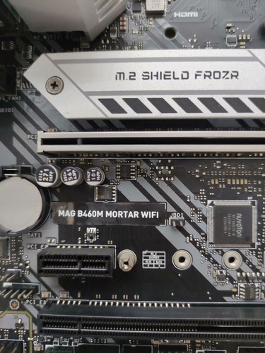FOR MSI MAG B460M MORTAR WIFI DDR4*4 128GB LGA1200 mATX Motherboard Test OK - Picture 4 of 8