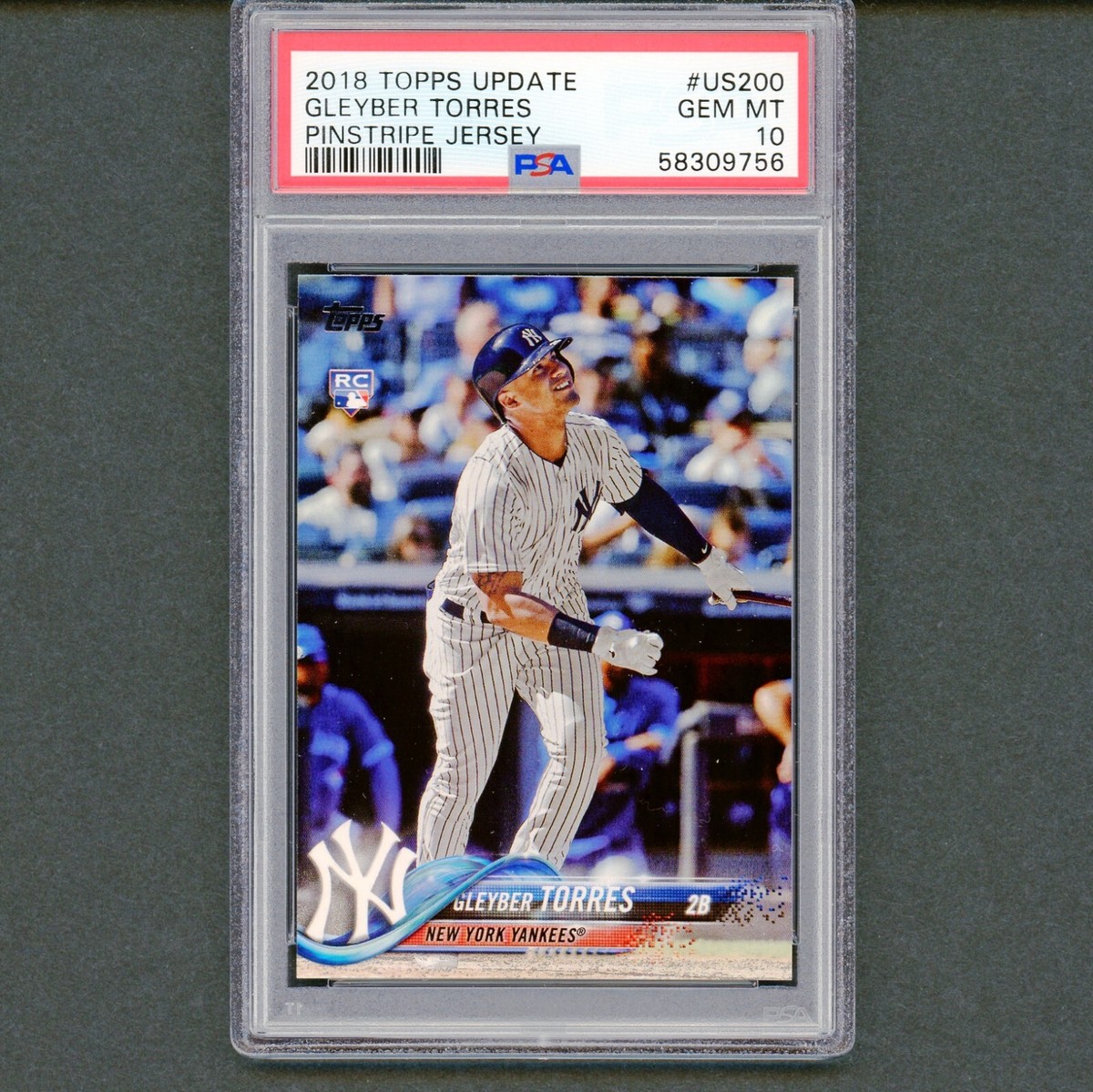 2018 Topps Update Gleyber Torres PSA 10 GEM MINT | eBay 2018 Topps Update Gleyber Torres PSA 10 GEM MINT | eBay