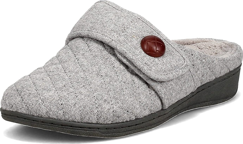 Vionic Women'S Indulge Carlin Flannel Mule Slipper- Comfortable Spa House Slippe | eBay