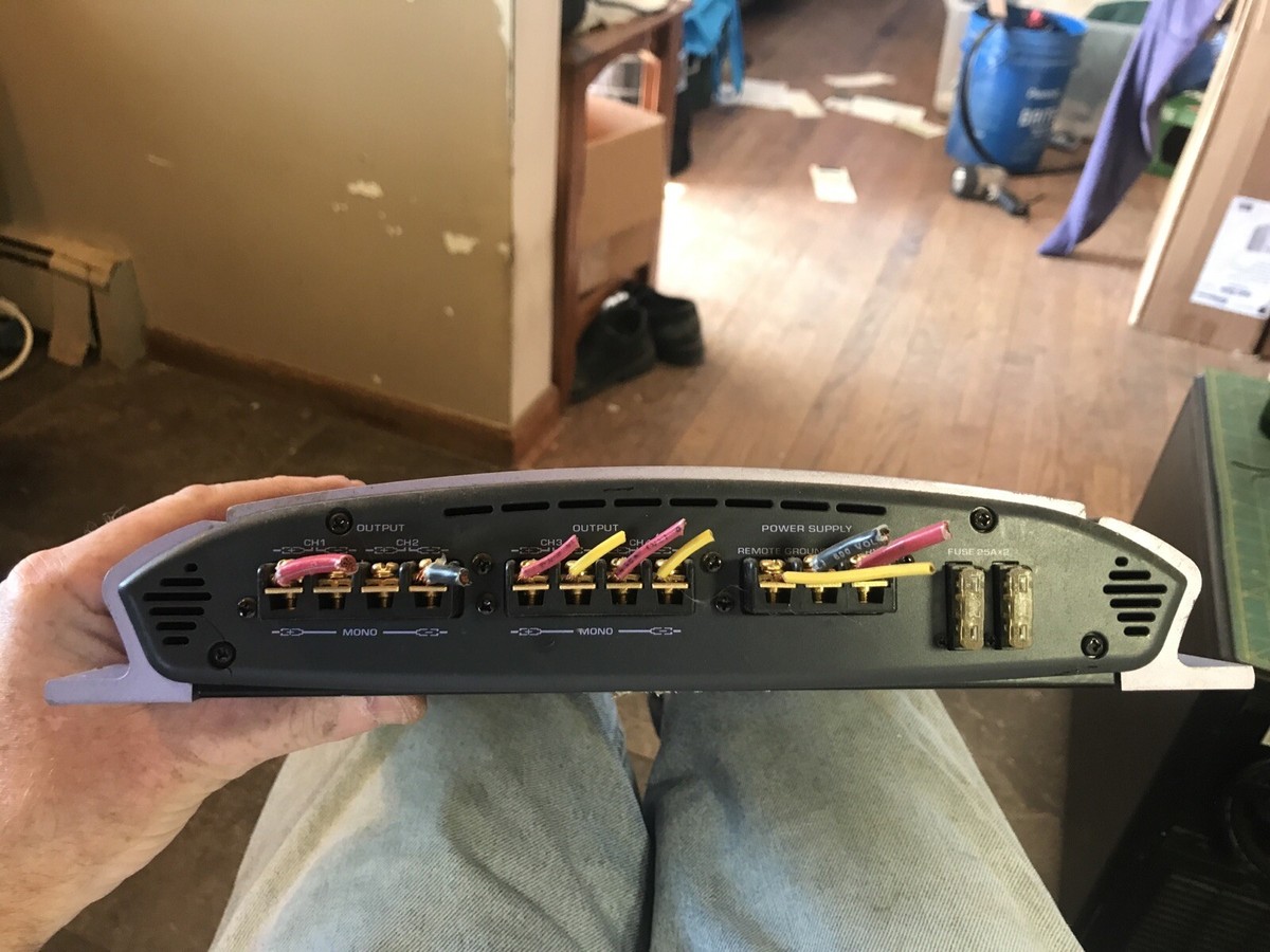 Clarion APA 4202 ProAudio 4channel Power Amp Used Free Shipping | eBay