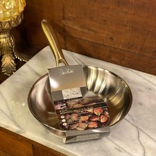 David Burke Stainless Gold Handle Auro Series 8