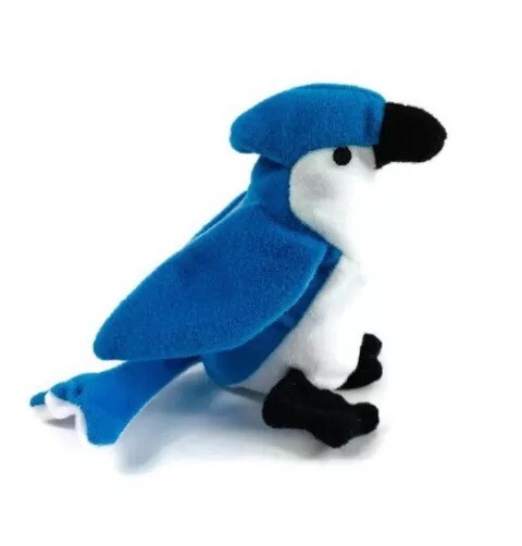 blue bird beanie baby