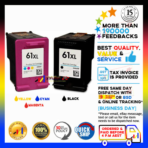 NoN-OEM 61XL Ink Cartridges for HP 