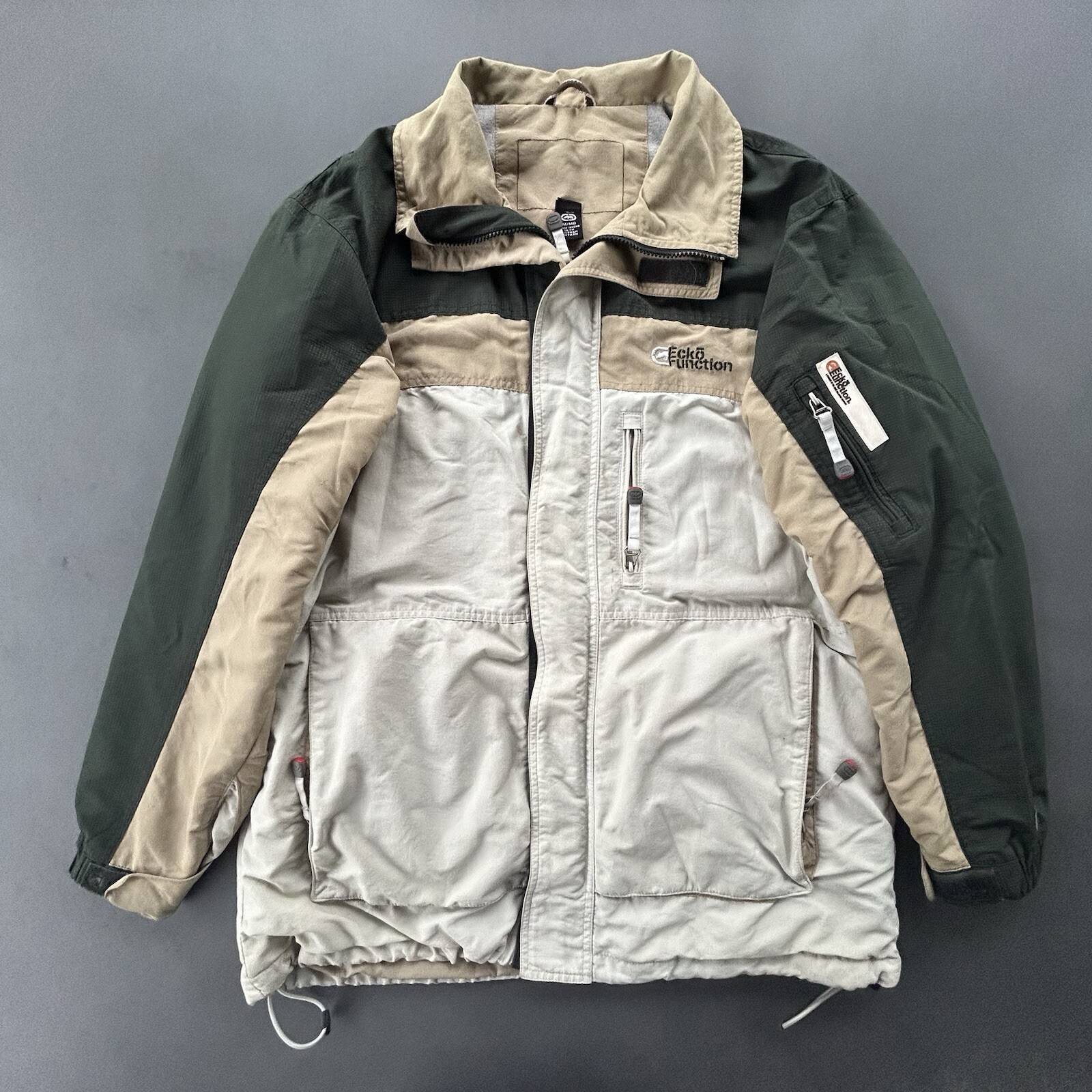 Ecko Function Jacket Parka Mens Medium Utility Sk… - image 1