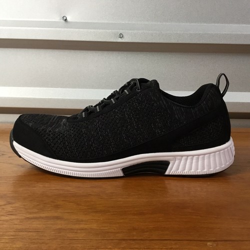 Orthofeet Men Lava Knit Black Sneaker Size 12EEEE 619 - Picture 8 of 12