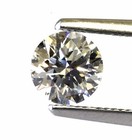 Loose GIA certified 1.02ct SI2 I brilliant round diamond 6.47x6.50x3.98mm estate — photo 2