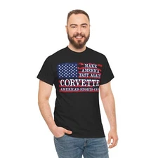 Corvette Lover T Shirt, Corvette  Tee, Make America Fast Again T, Corvette Gift,