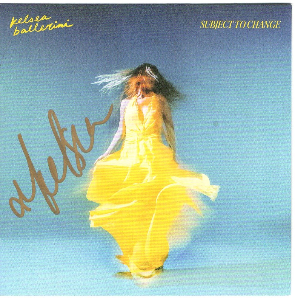 Kelsea Ballerini Signed Autographed CD Booklet Subject to