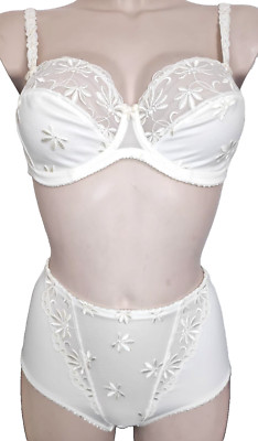 Felina Conturelle Marguerite 80510 Underwired Bra Set Gr.75C + Maxi Brief Gr.38