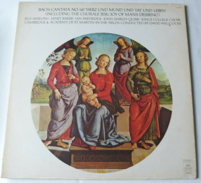 Bach Cantata BWV 147 + 3 Motets (David Willcocks + all-star cast) Angel S-36804