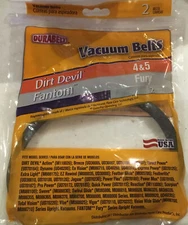 [2 Pack] DuraBelt #67045 Vacuum Belts Dirt Devil 4 & 5 Fantom Fury