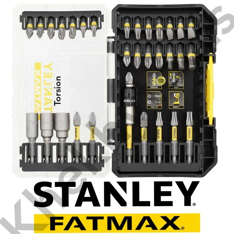 Stanley FatMax Impact Torsion Bit Set FITS PANASONIC RYOBI AEG MILWAUKEE HILTI