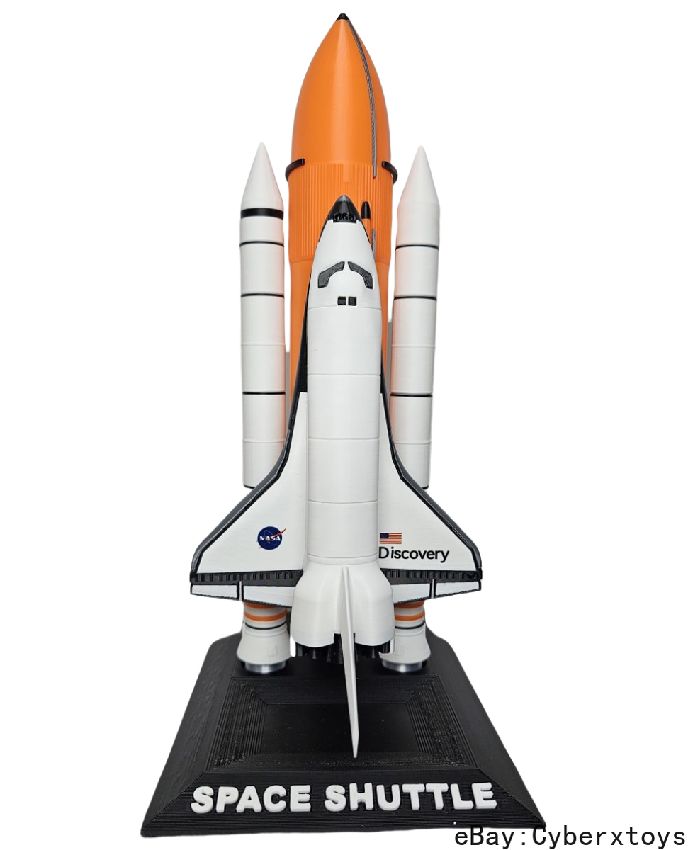 1:200 NASA Space Shuttle Model Painted Finished Set Static