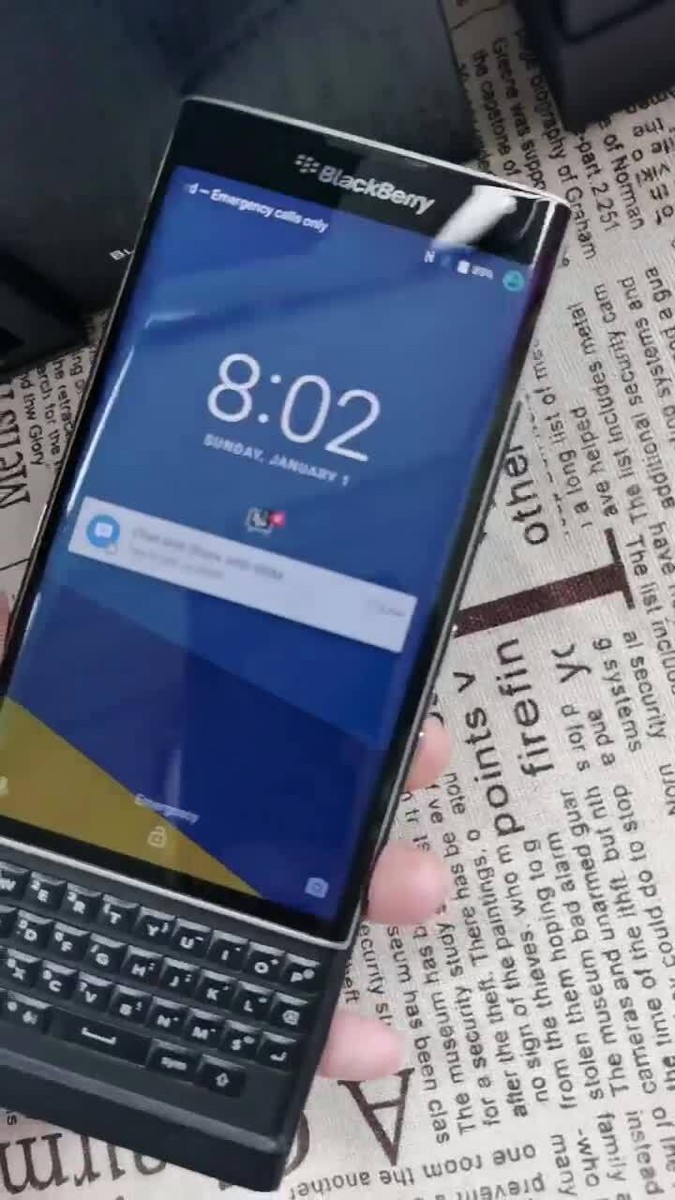 SIMフリー BlackBerry PRIV STV100-3 海外版 BlackBerry Priv 32GB STV100-3 (Unlocked) Smartphone - Black