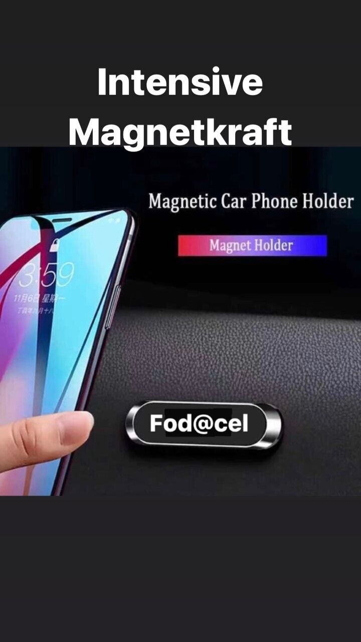 Handyhalterung Magnet Auto KFZ Armaturenbrett Universal Smartphone Autohalterung