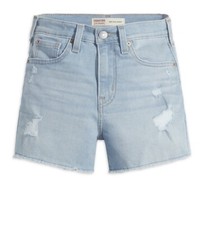 Signature By Levi Strauss  Co. Girls High-Rise 3  Shorts - Sz: 8 New With Tags