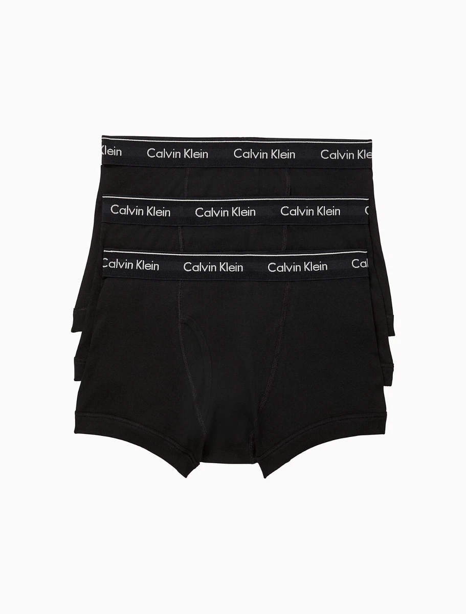 Calvin Klein Underwear - Three-Pack Stretch-Cotton Boxer Briefs - Men -  Black - S