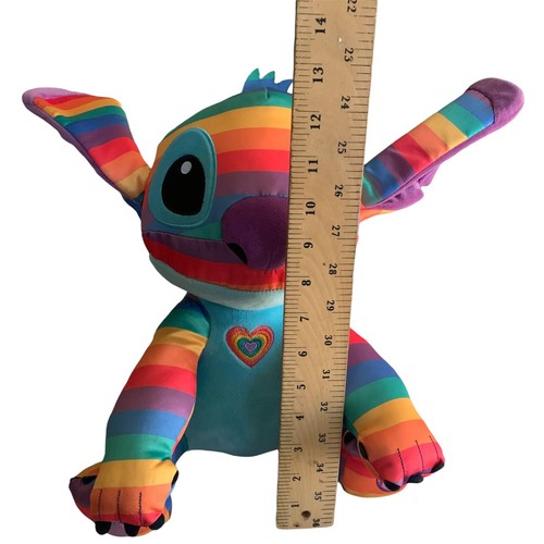 Peluche Disney Stitch Lilo & Stitch Rainbow 12,5 pulgadas Pride Collection - Imagen 9 de 9