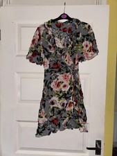 PLT Floral Wrap Dress