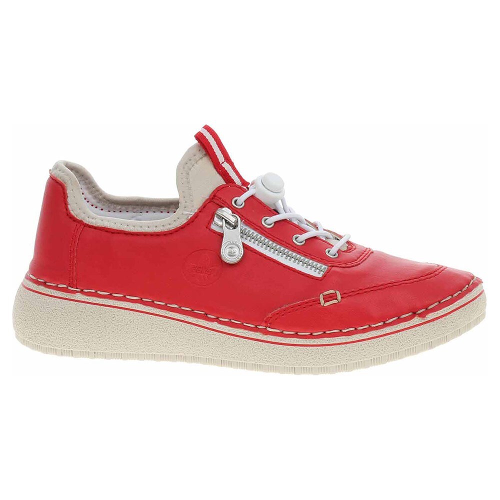 Rieker Sneaker Damen Low Sneaker WeiÃƒÂŸ Rieker Damen Sneaker Rot
