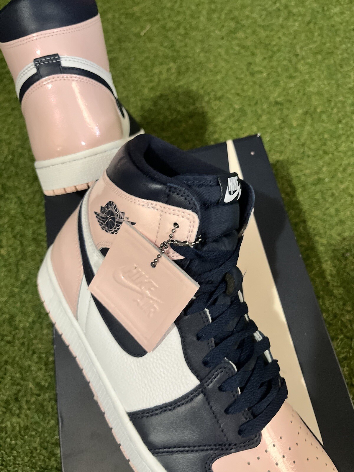 Nike Air Jordan 1 High Bubble Gum Womens Size 12 Snea… Gem