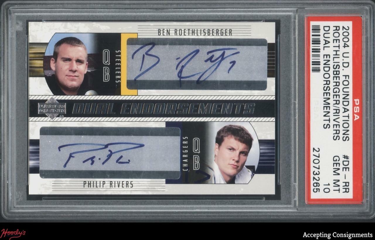Philip Rivers Upper Deck Foundations Signature Foundations #SFPR Signature Foundations