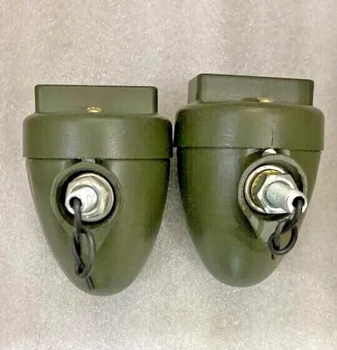 Jeep Willys Ford Blackout Cat Eye Marker Light (Pair) |Fit For - Picture 4 of 4