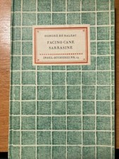 Facino Cane Sarrasine - by Honor� de Balzac (Island Library No 19 1956)