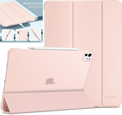 iPad Hülle für Apple iPad Pro 11 Zoll M4 5. Generation Leder Smart Ständer 2024