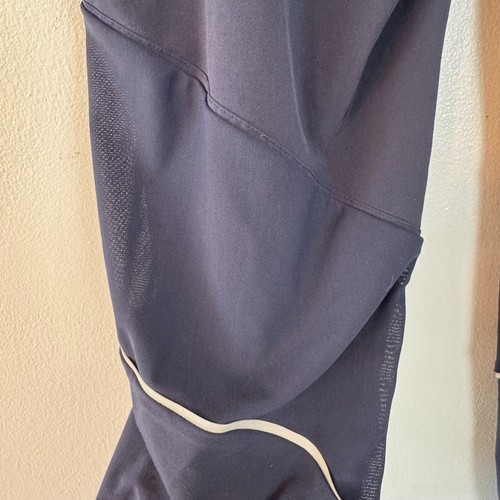 Gap Fit Size L STREET JOGGERS Mesh Panel Reflective Running Navy Workout - Picture 6 of 8