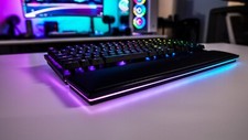 Razer Huntsman Elite Wired Mechanical Gaming Keyboard RGB Volume Dial Tournament