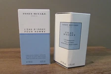 Issey Miyake L'eau D'issey POUR HOMME AFTER SHAVE emulsion/body lotion-1 oz ea.