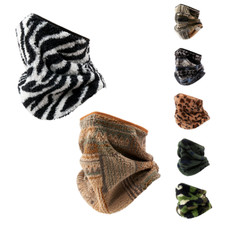 Winter Neck Gaiters Warmer Unisex with Thermal Thick Warm Fleece in Cold Weather