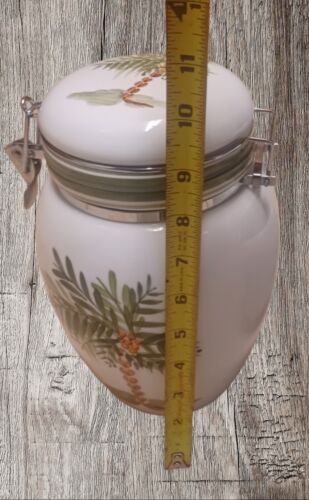 Gibson Bidoni Cucina Palme Design Elite Dipinti a Mano Set di 3 Ottime - Foto 3 di 10