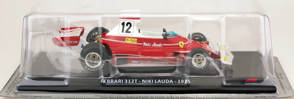 Ferrari 312 T Niki Lauda 1975 1:24 Modellauto Premium Collectibles - Bild 3 von 4