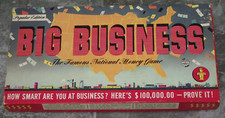 Vtg 1948 "Big Business" Board Game-Complete With Box-Transogram-Popular Ed-VG