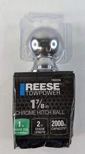 Reese Towpower 7402236 1-7/8" Chrome Hitch Ball 2,000 LB Capacity NEW