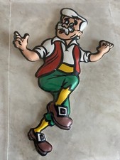 FIGURINA FORMAGGINI MIO PLASTECO MILANO N.50 GEPPETTO SERIE PINOCCHIO PATUZZI