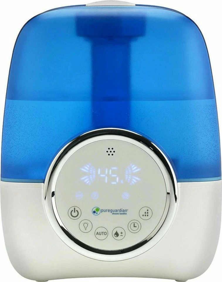 NEW PureGuardian Ultrasonic Cool Mist Humidifier Digital Smart Mist 1.5Gal 100hr - Image 2 of 4