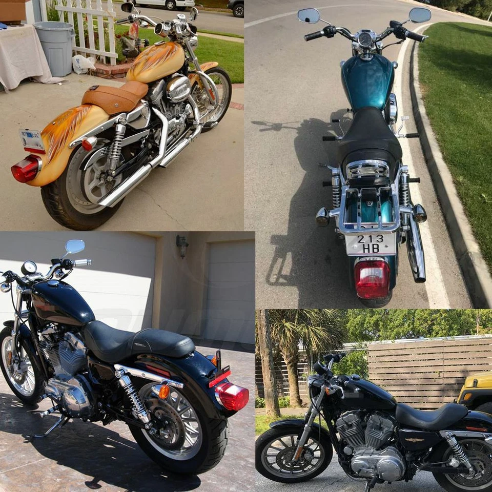 Задние амортизаторы 267 мм для Harley Sportster 883 (XL883) 2004-2008 2005 2006 - Изображение 3 из 4