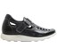 thumbnail 3 - CALTO T9285 - 2.8 Inches Height Increase Elevator Summer Fisherman Black Sandals