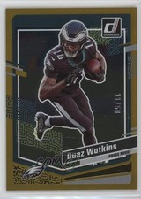 2023 Panini Donruss Press Proof Gold 11/50 Quez Watkins #246 10k8