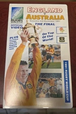 1991 Rugby World Cup Final: England V. Australia VHS Tape 
